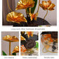 Ornamento creativo di lusso a forma di boccia con pesc