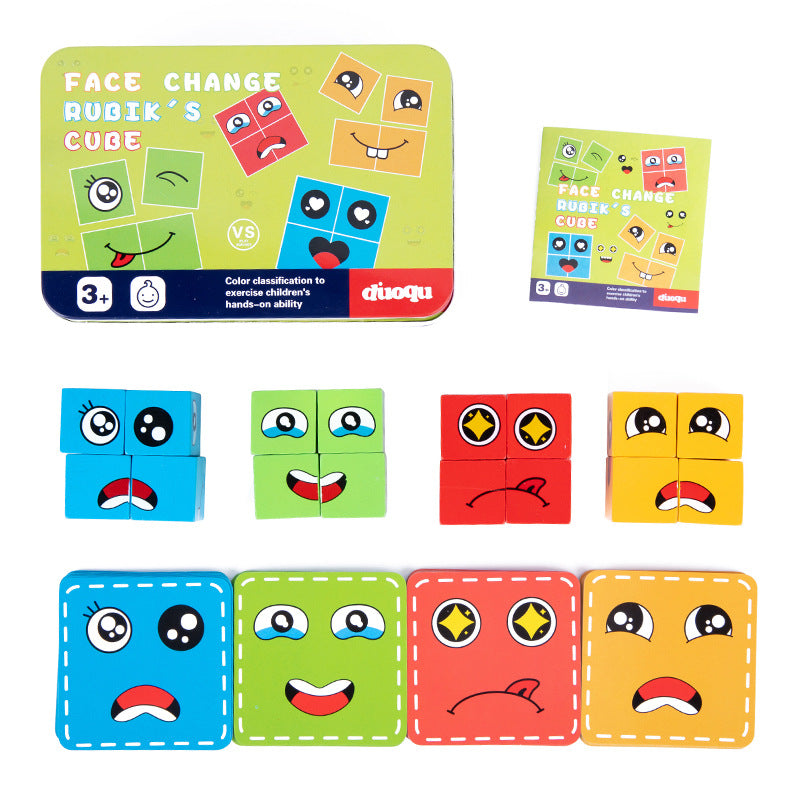 🧩 50% SCONTO! 🎭 Puzzle 5D Gioco Cambia-Faccia - Divertimento familiare interattivo, potenzia creatività e capacità logiche 👨‍👩‍👧‍👦✨