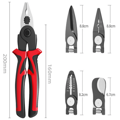 🎁 5 in 1 Kit di utensili versatili per tutti gli usi e per impieghi gravosi