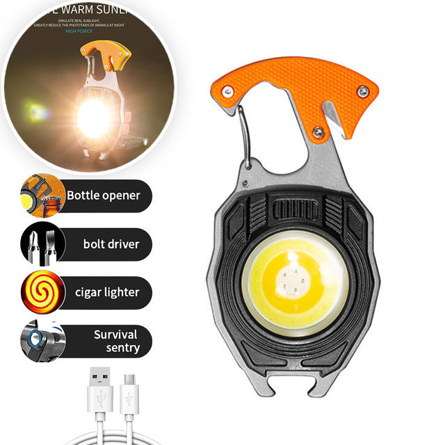 BORUIT V7 ini Torcia LED, 1100 Luens 10 odalità Torcia agnetica in BORUIT V7 ini Torcia LED, 1100 Luens 10 odalità Torcia agnetica in
