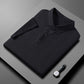 Camicia a maniche corte traspirante da uomo in seta di ghiaccio
