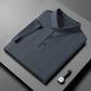 Camicia a maniche corte traspirante da uomo in seta di ghiaccio