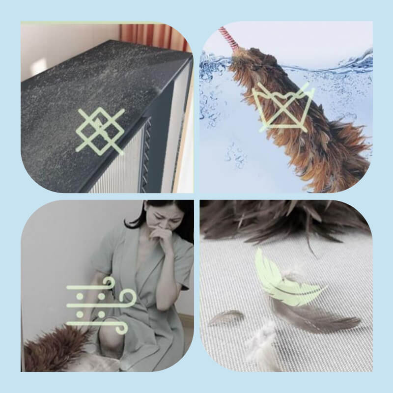 Spazzola Pulizia Polvere con Asta Retrattile