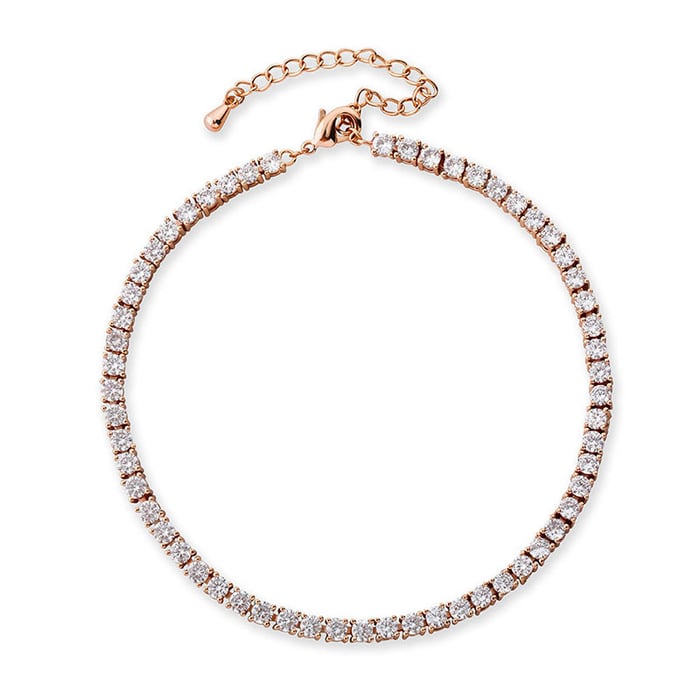 🔥Clear Stock Last Day 48% OFF💥"Crystal' Tennis Necklace + Free Bracelet