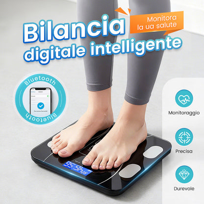 🏅🔥 Ultimo giorno di vendita 50% di sconto 🔥 Peso e grasso corporeo Scala digitale intelligente 🏃 ‍