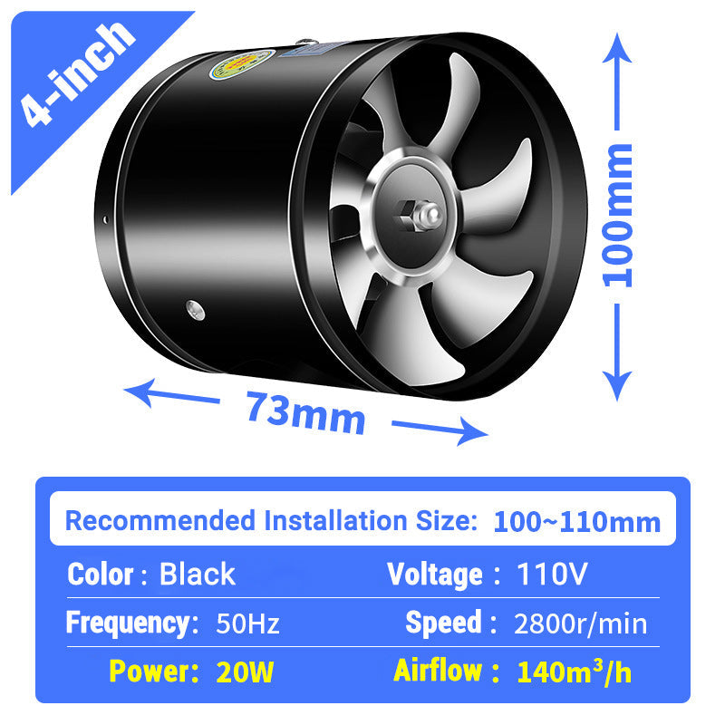 🎁 Vendita calda 49% di sconto⏳Potente ventilatore di scarico silenzioso
