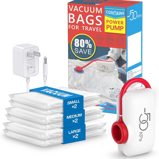 Sacchetti a compressione sottovuoto elettrici USB