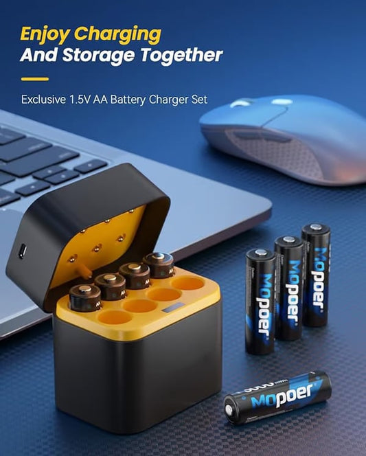✨OFFERTA SPECIALE 2025 50% DI SCONTO🔋Batteria agli ioni di litio con scatola di rica