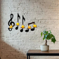 Candelabro con Note Musicali