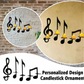 Candelabro con Note Musicali
