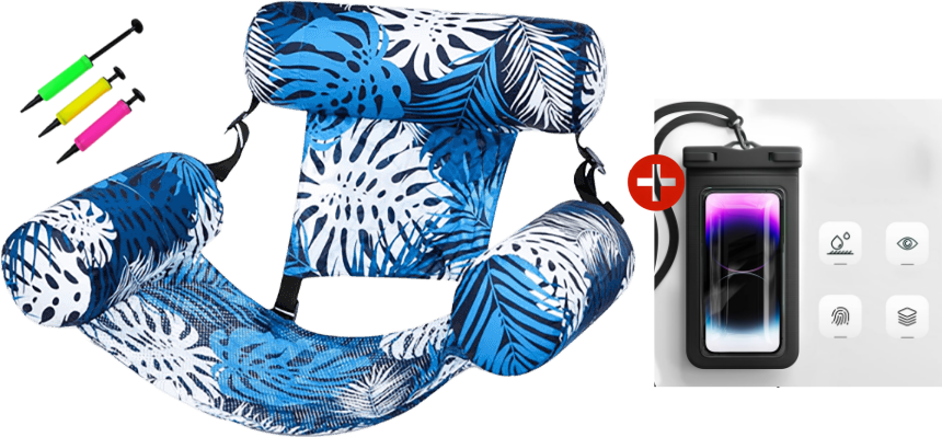 🏊 Offre limitée : 50 % de RÉDUCTION ! 💺 Chaise gonflable flottante – Confortable, stable et idéale pour se détendre sur l'eau 🌊