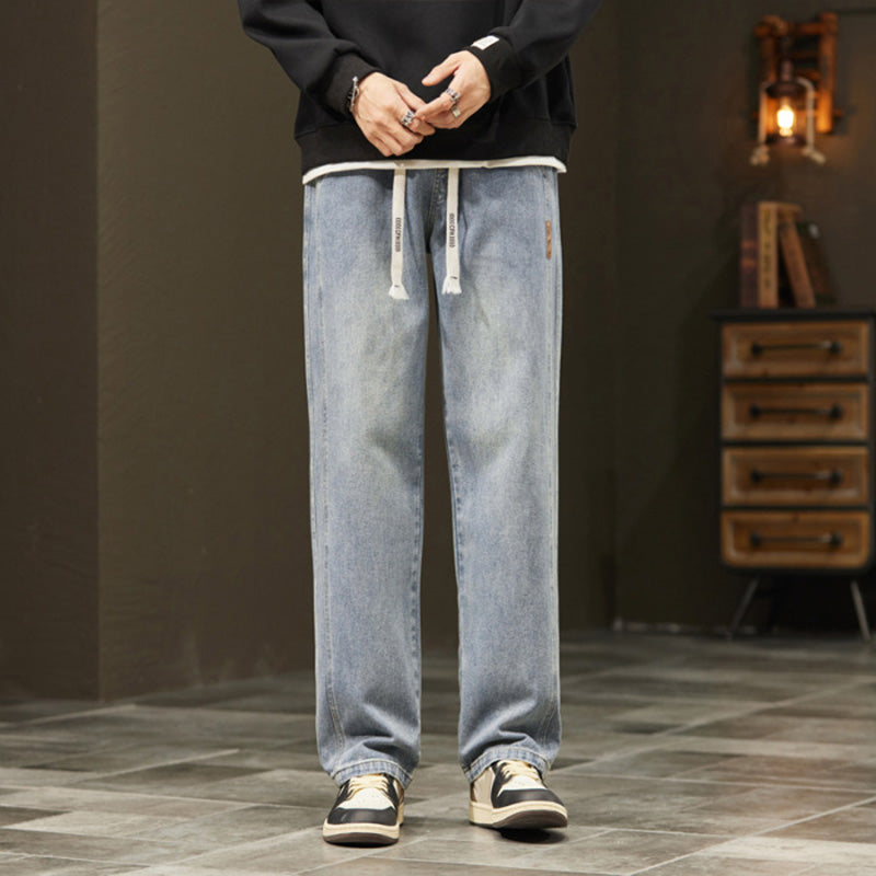 💎 60% DI SCONTO! 💎 Jeans Uomo Larghi e Dritti – Taglio Moderno, Tessuto Morbido & Vestibilità Comoda per Ogni Occasione 👖🔥