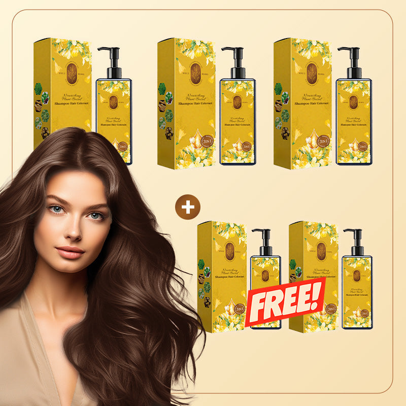 🔥 Hot Sale 2025 🔥 Colore Capelli Nutriente a Base Vegetale 🎁 Omaggio Spazzola!