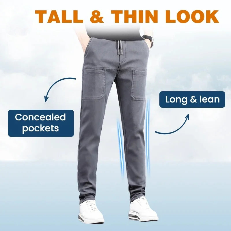 Pantaloni Multifunzionali– Pantaloni Cargo Elasticizzati con Multi-Tasca