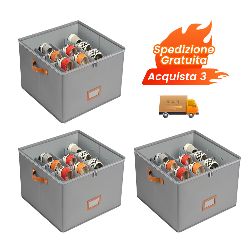⏳Offerta limitata -50%💥Scatola Porta Scarpe Multifunzionale e Antipolvere