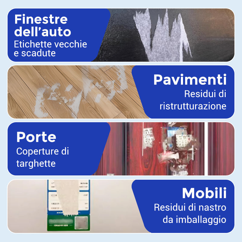 🔥 Rimuovi adesivo multifunzionale per varie superfici