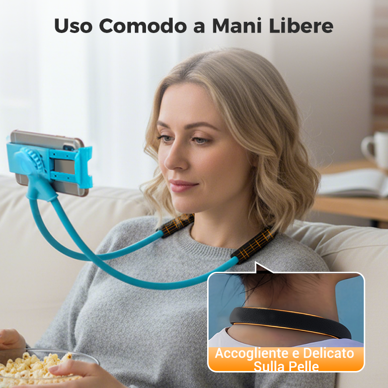 Supporto per Telefono da Collo Regolabile