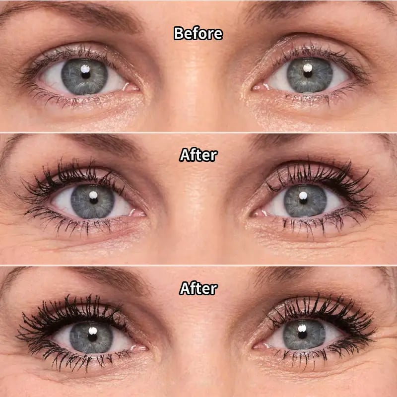 ✨ Duo de mascaras gainants noir et marron pour un maquillage des cils parfait