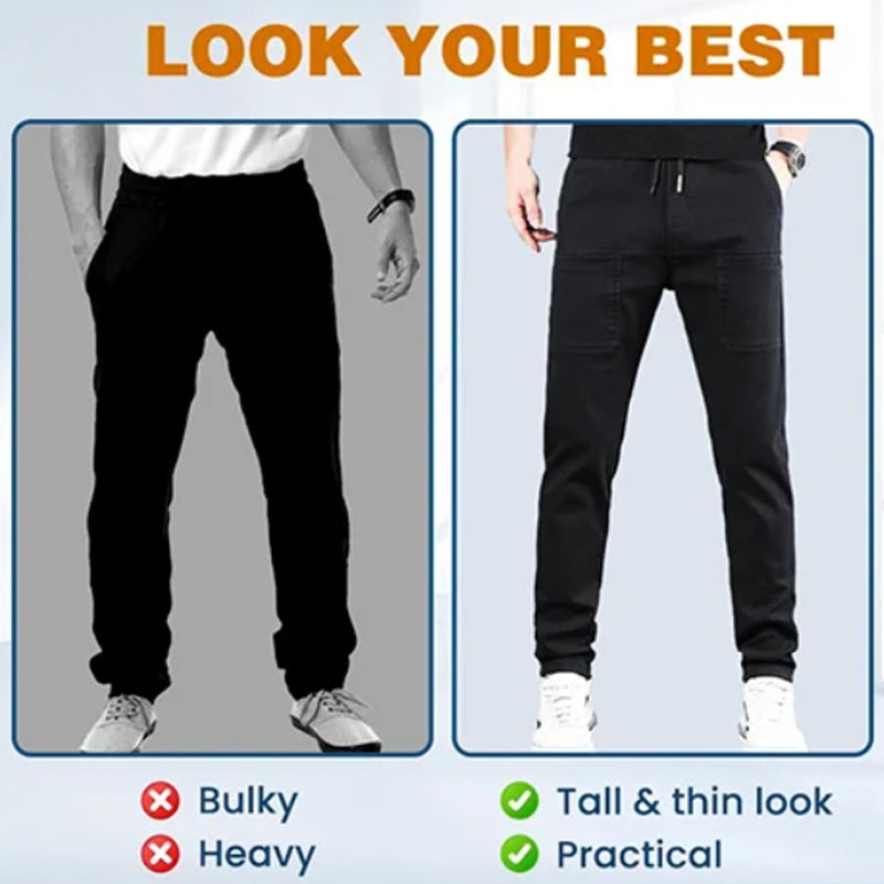 Pantaloni Multifunzionali– Pantaloni Cargo Elasticizzati con Multi-Tasca