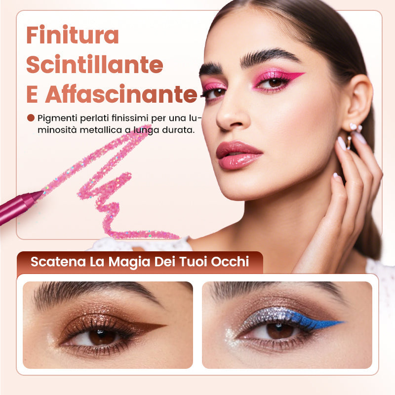 🎉Vendita calda 50% OFF💗Penna per Eyeliner Perlata Colorata