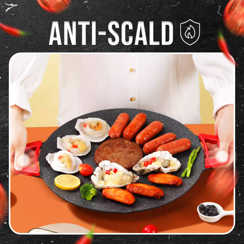 ⏳Offerta speciale a tempo limitato⏰Padella elettrica antiaderente per grigliare in casa🍳