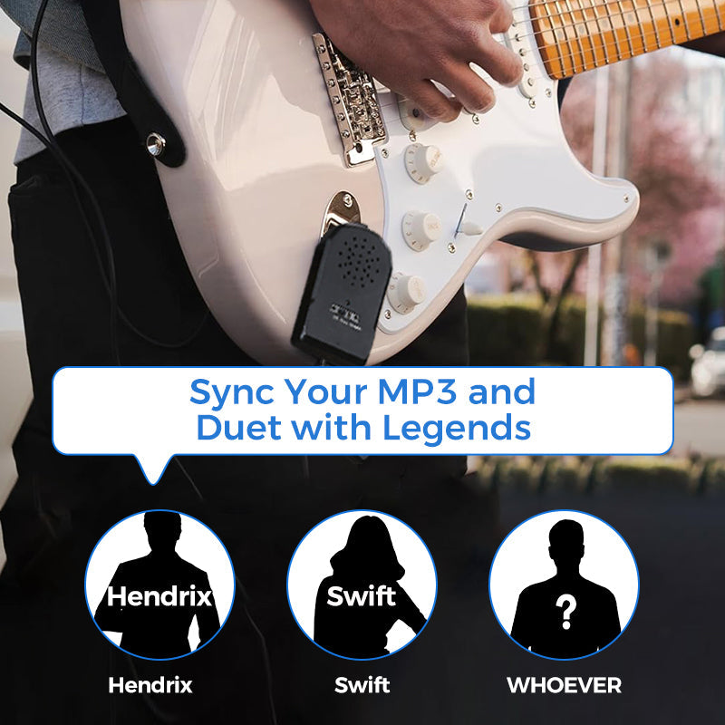 🌆 COMPRA 2 E OTTIENI 1 GRATIS! 🎁 Set Mini Amplificatore per Chitarra Portatile 🎸 Suono HD 30W 🔊