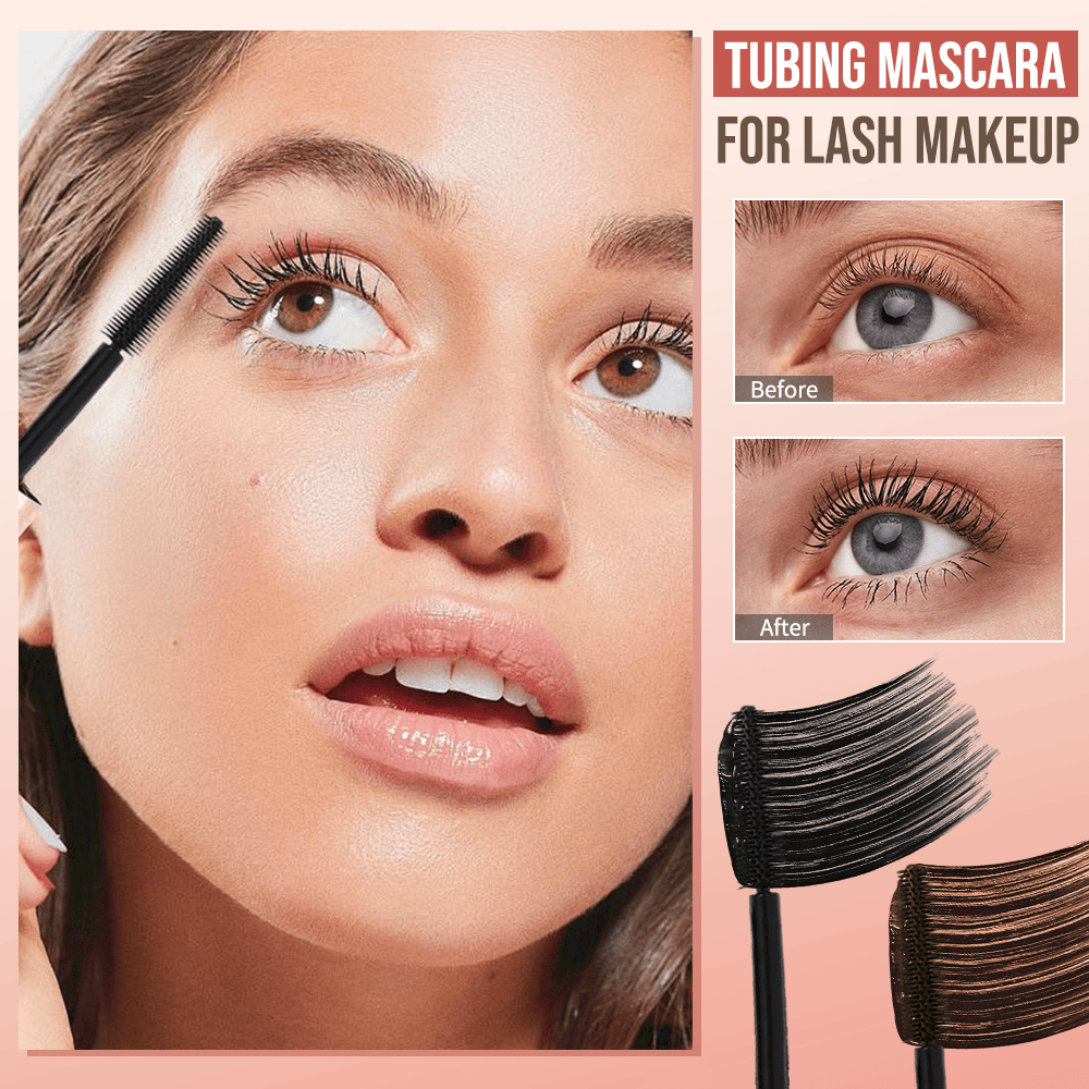 ✨ Duo de mascaras gainants noir et marron pour un maquillage des cils parfait