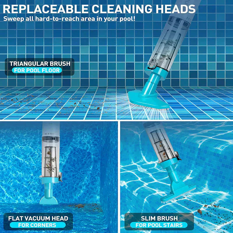 🌊Aspirapolvere portatile senza fili 3 in 1 per piscine