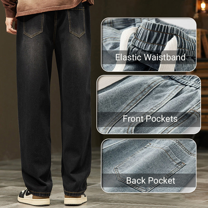 💥VENDITA CALDA SCONTO DEL 50%🎁Jeans larghi dritti da uomo