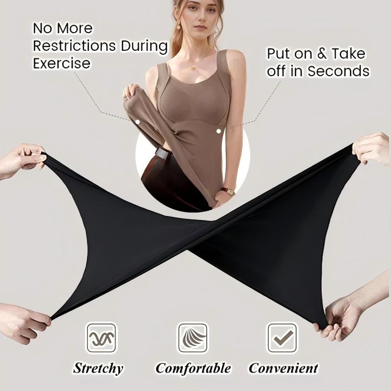 Canottiere Termiche Femminili con Reggiseno Integrato