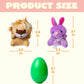🔥VENDITA CALDA SCONTO DEL 50% - 12/24/36 pezzi di uova di Pasqua preriempite, piene di giocattoli di peluche