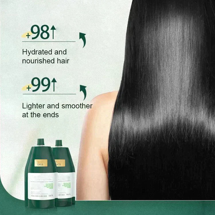 Crema idratante e lisciante alla cheratina polipeptidica per riparare i danni dei capelli