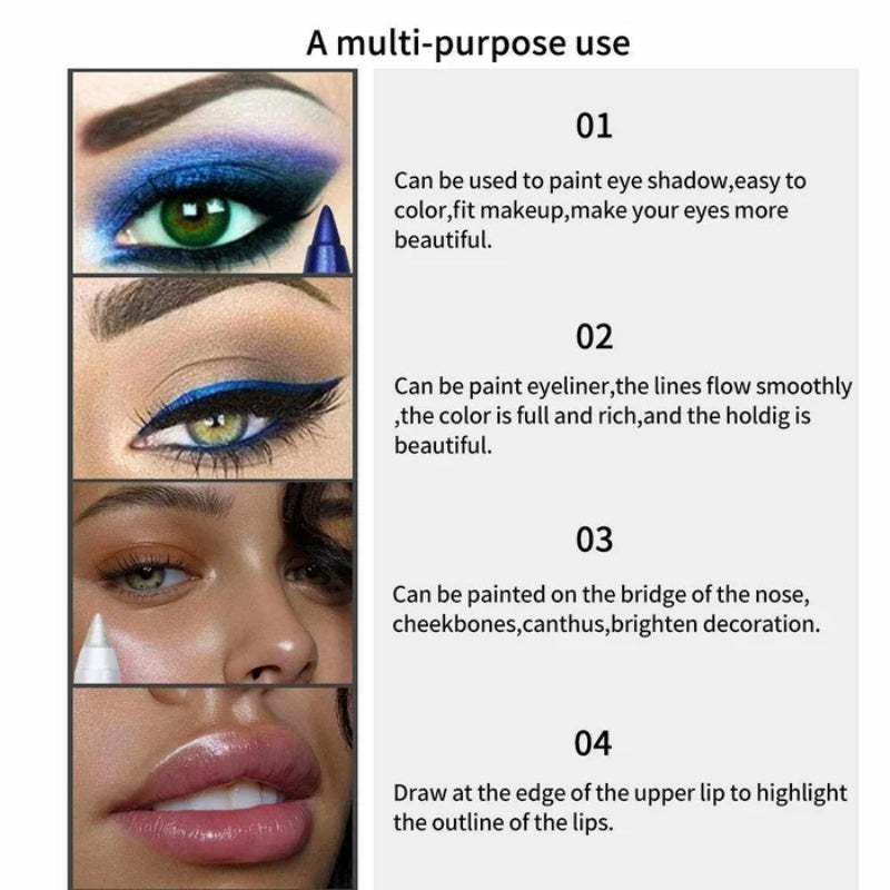 Eyeliner Coloré Longue Tenue ✨ Waterproof 24h 💧