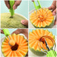 3-in-1 Coltello in Acciaio Inossidabile per la Scultura della Frutta