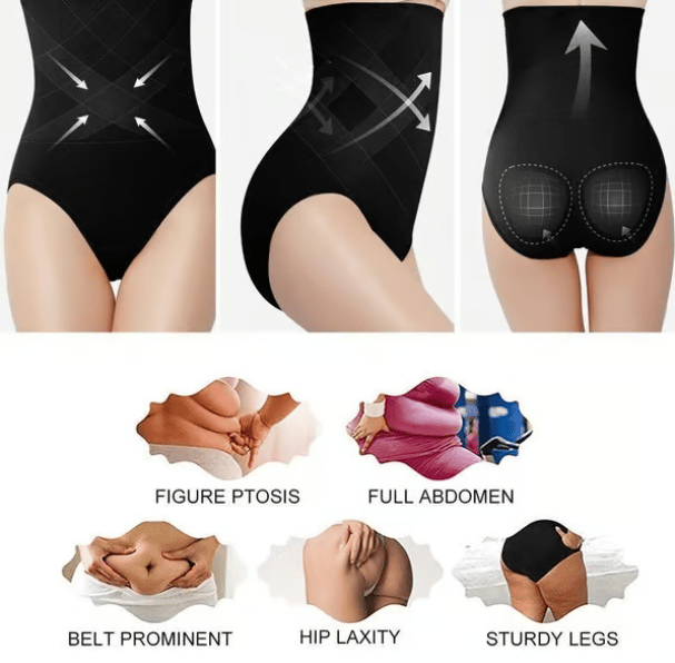 Slip Modellante a Vita Alta con Controllo Addominale