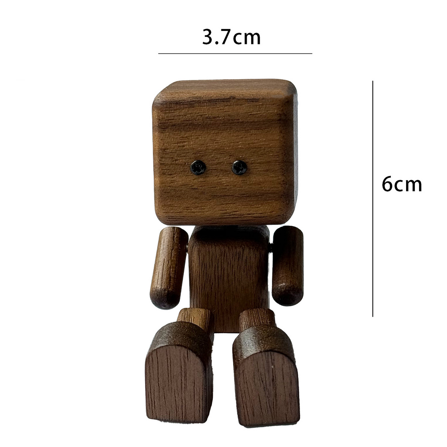 🔥Incantevole statuetta in legno che dondol