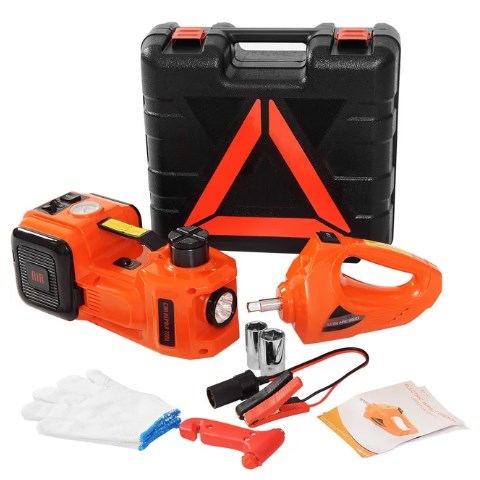 Strumenti essenziali per la riparazione dell'auto - 12V Cric idraulico elettrico per auto