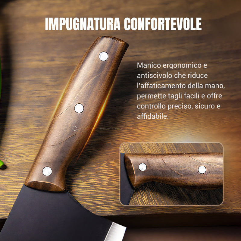 Coltello da Cucina Affilato e Resistente