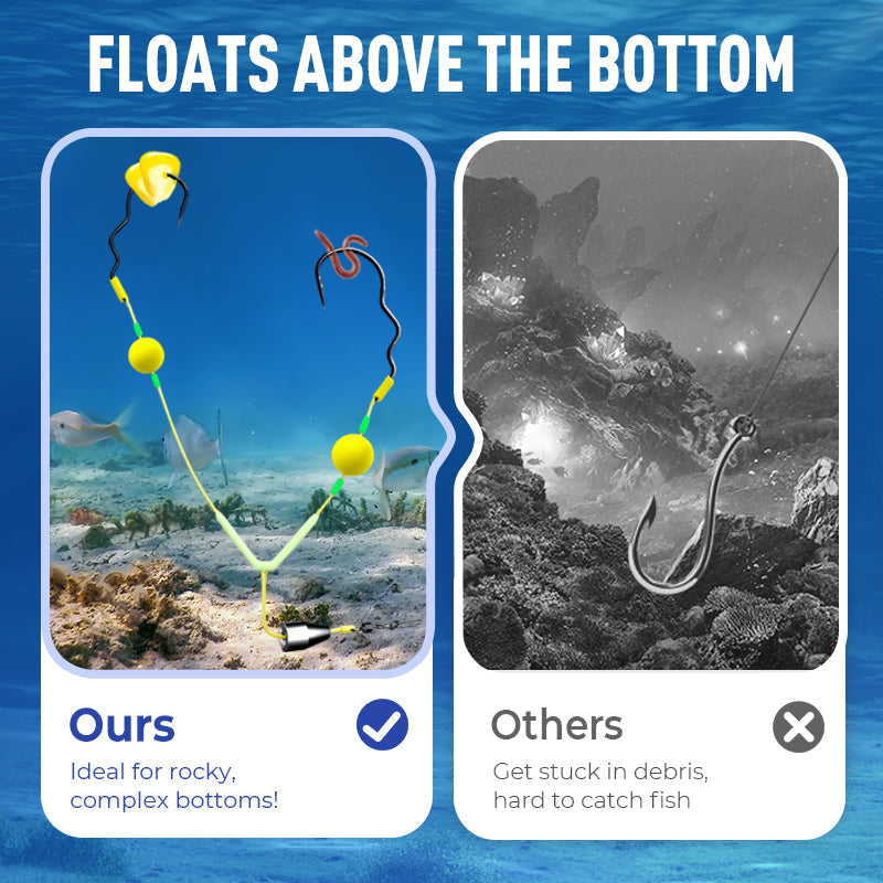 🔥🔥Acquista 2 e prendi 1 gratis 🎁Angancio per pesca a fondo rovesciato