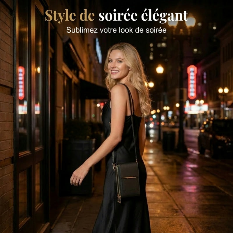 🔥Soldes exceptionnels 50% de réduction -🎁Sacoche pour téléphone portable à écran tactile pour femme🤩