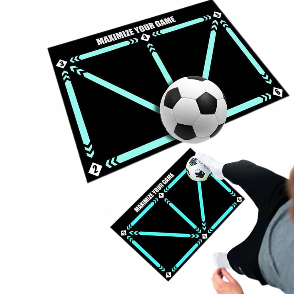 🔥⚽ Soccer Training Mat per tutti i livelli, antiscivolo e silenzioso