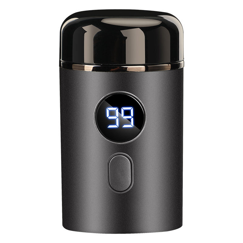 🪒 PROMO FLASH 50% ! ⚡ Rasoir Électrique Mini Portable – 15 Lames Turbo Inox, 7200 tr/min, Double Anneau 3D, Usage Sec/Humide, Recharge USB, Autonomie 60min ✨