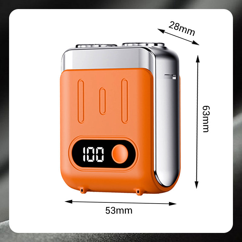 🔥Nouvelle mise à jour🔥Mini-rasoir rotatif portable pour hommes