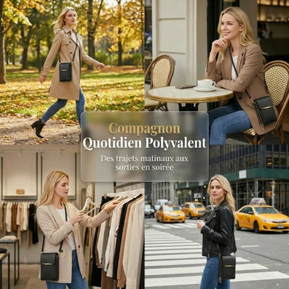 🔥Soldes exceptionnels 50% de réduction -🎁Sacoche pour téléphone portable à écran tactile pour femme🤩