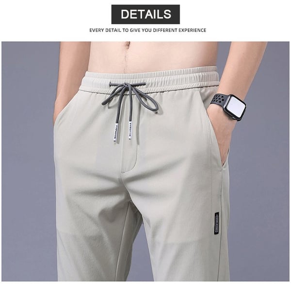 🔥Promozione ultimo giorno SCONTO DEL 49%– Pantaloni elasticizzati ad asciugatura rapida da uomo