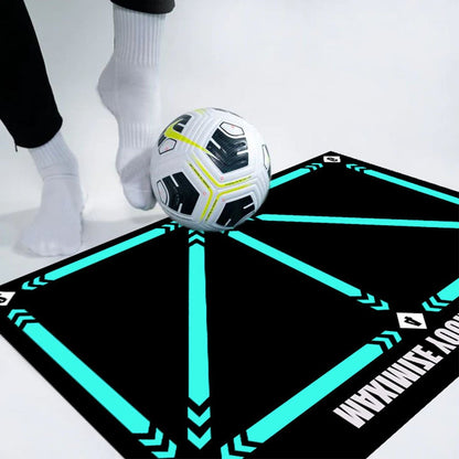 🔥⚽ Soccer Training Mat per tutti i livelli, antiscivolo e silenzioso