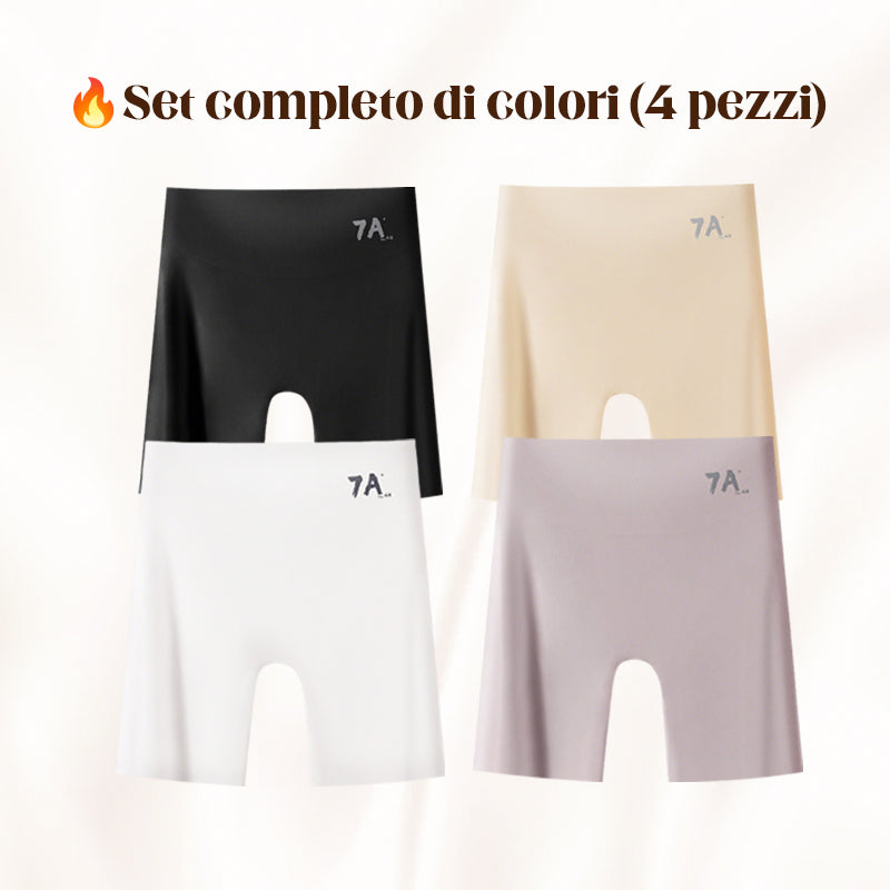 🔥Intimo da donna a vita alta in seta ghiacciata contenitiva e contenitiva per fianchi