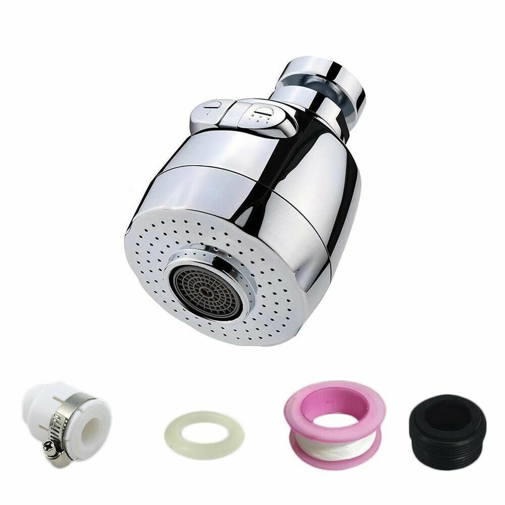 Aeratore girevole a 360° per rubinetti, ABS o metallo