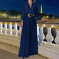 💝Camicia trendy a maniche lunghe con scollo a V + pantaloni larghi con paillettes