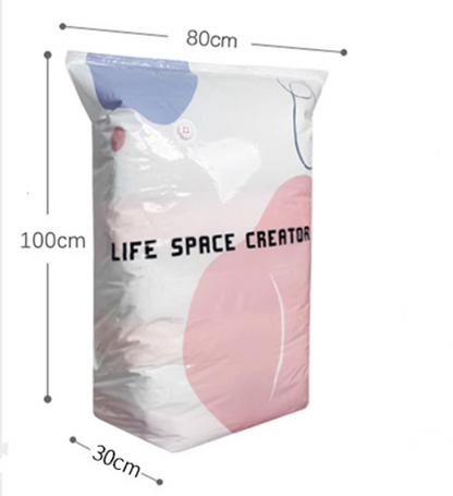 🧳 ACHETEZ 3, OBTENEZ 2 GRATUIT! 💨 Grand Sac de Rangement Sous Vide Compressible – Sans Pompe, Étanche & Idéal Pour Gagner De La Place Dans Les Valises Et À La Maison ✈️